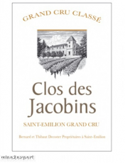 Clos des Jacobins Grand Cru Classé 2011