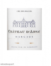 Chateau dArsac Cru Bourgeois Exceptionnel Margaux 2016