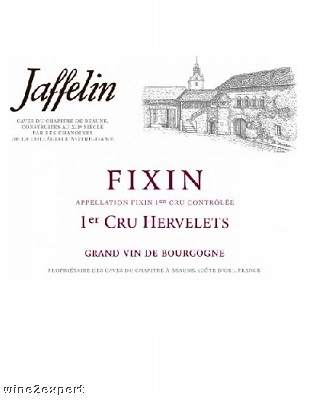 Jaffelin Fixin 1er Cru Hervelets  Rouge 2014