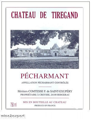 Chateau de Tiregand  AOC  Pécharmant  2019 Magnum